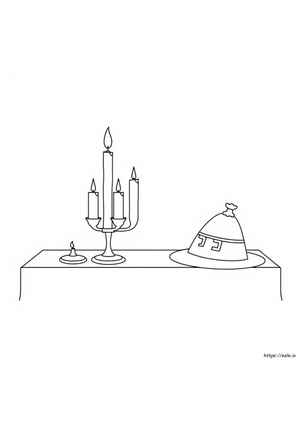 Shabbat Coloring Pages Printable