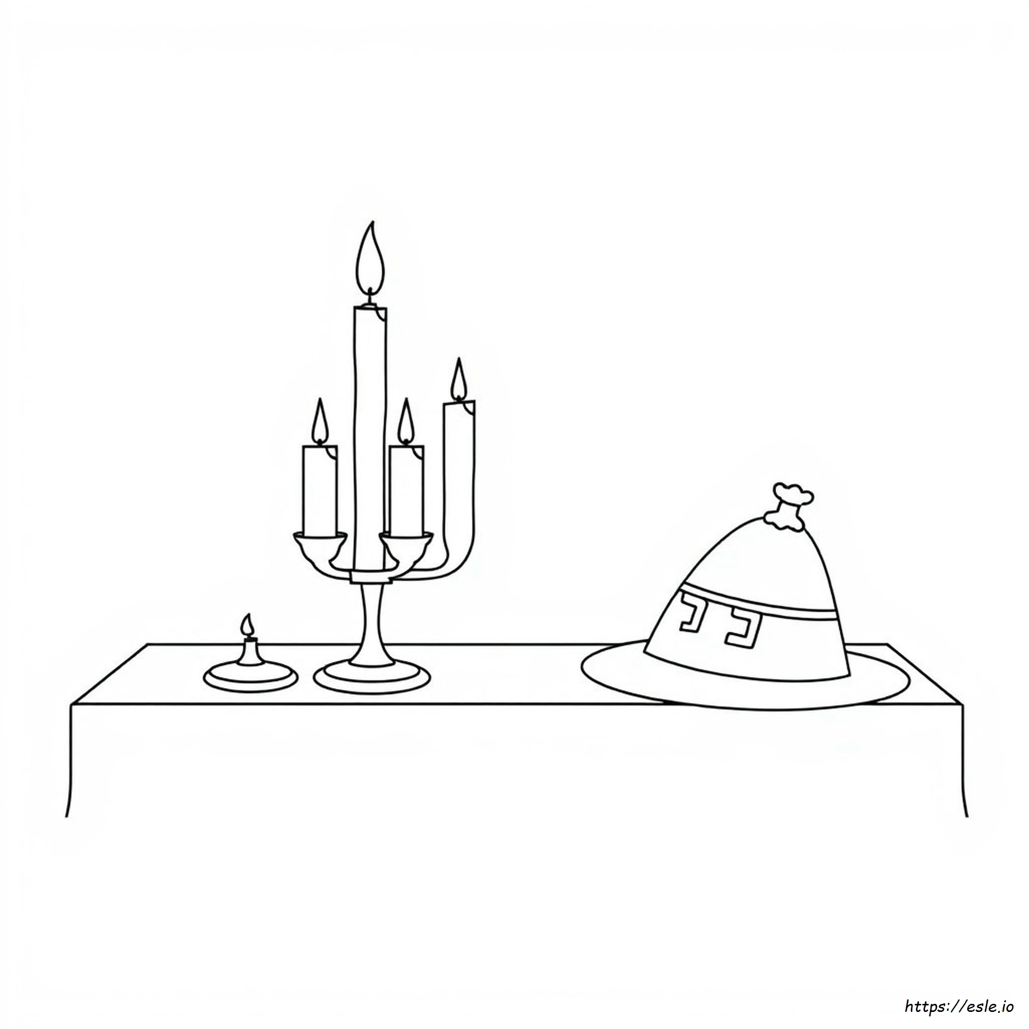 Gambar Mewarnai Shabbat Yang Dapat Dicetak