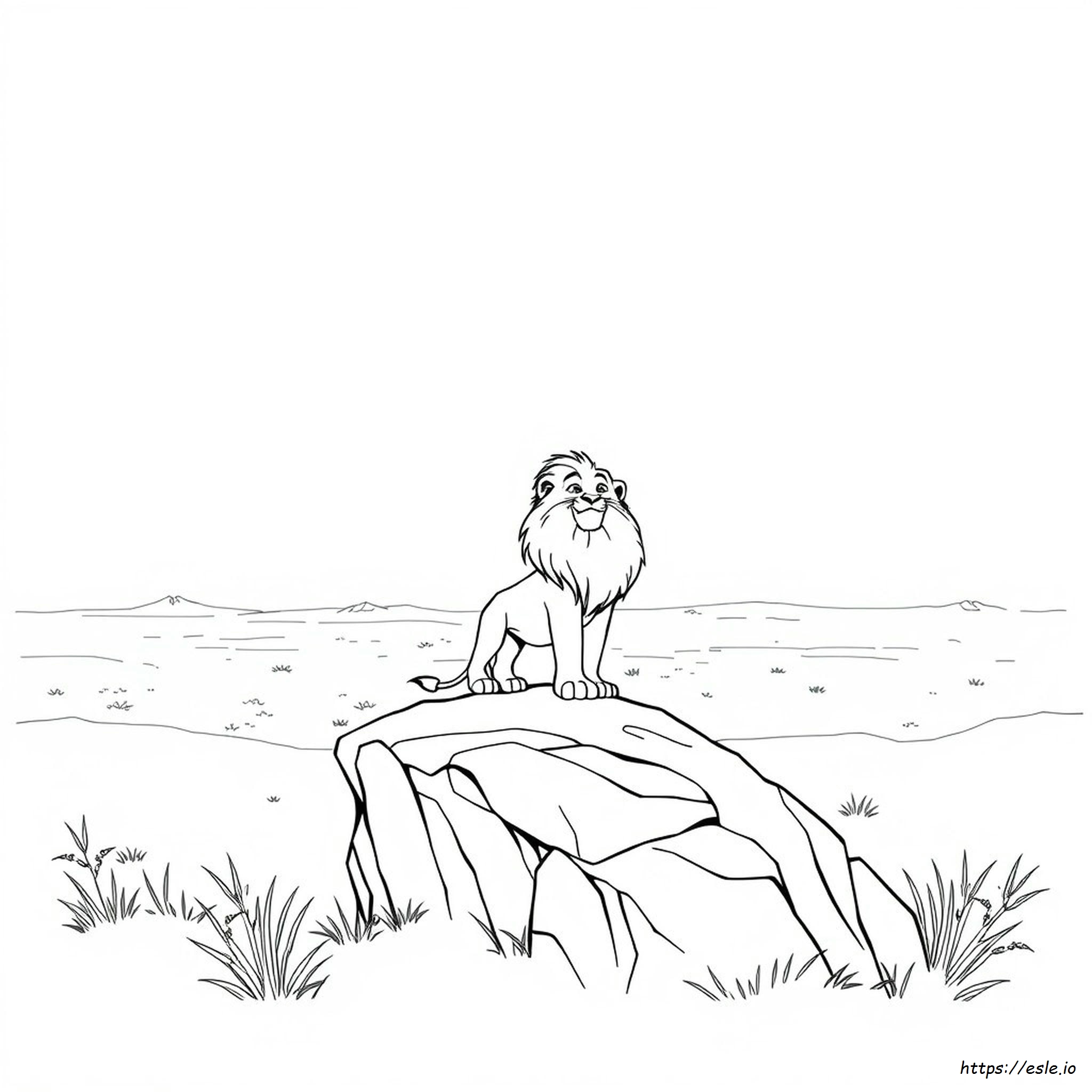 Print Lion King Coloring Pages