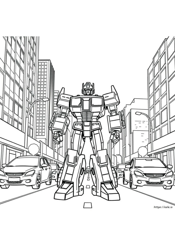Transformers One Ausmalbilder