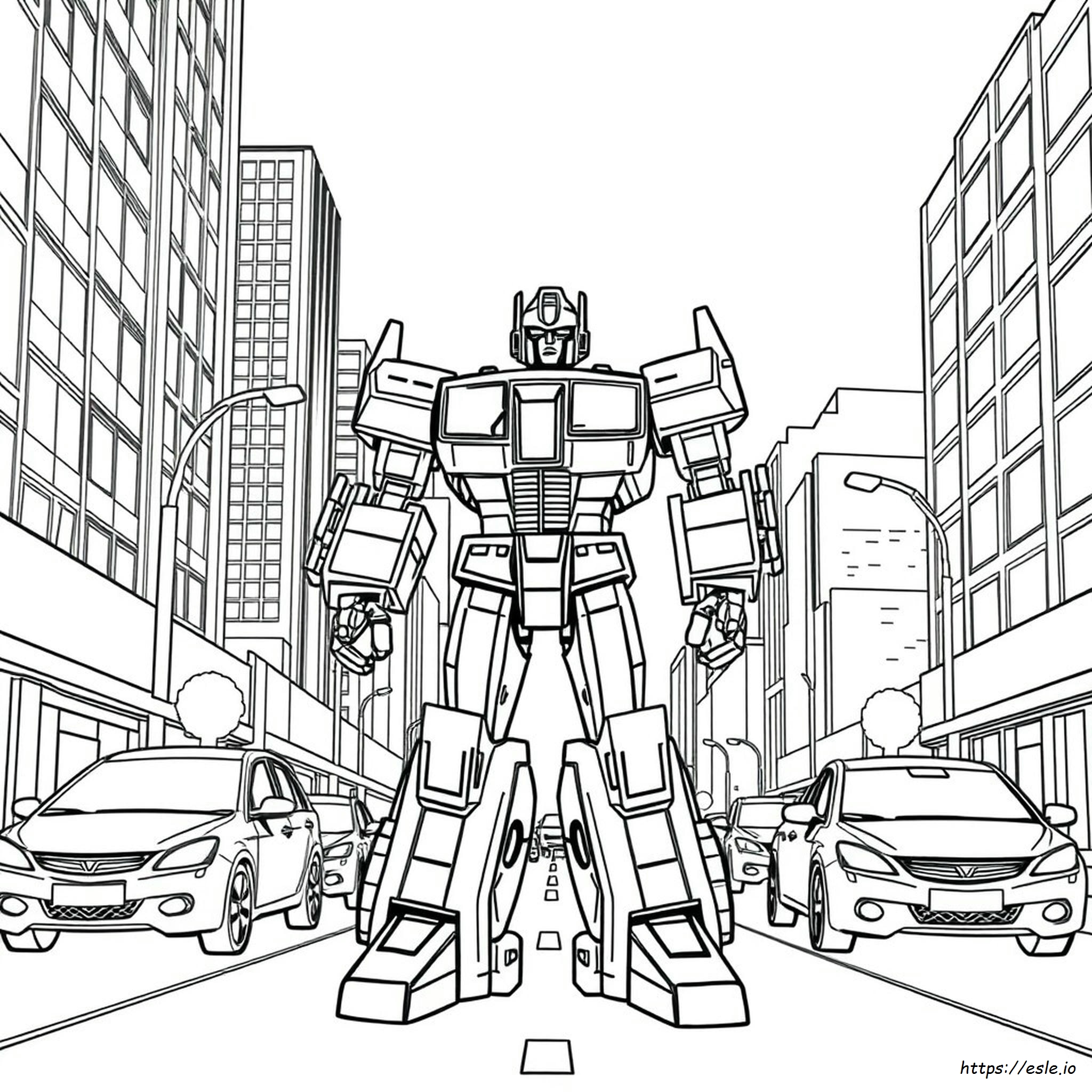 Transformers One Para Colorear