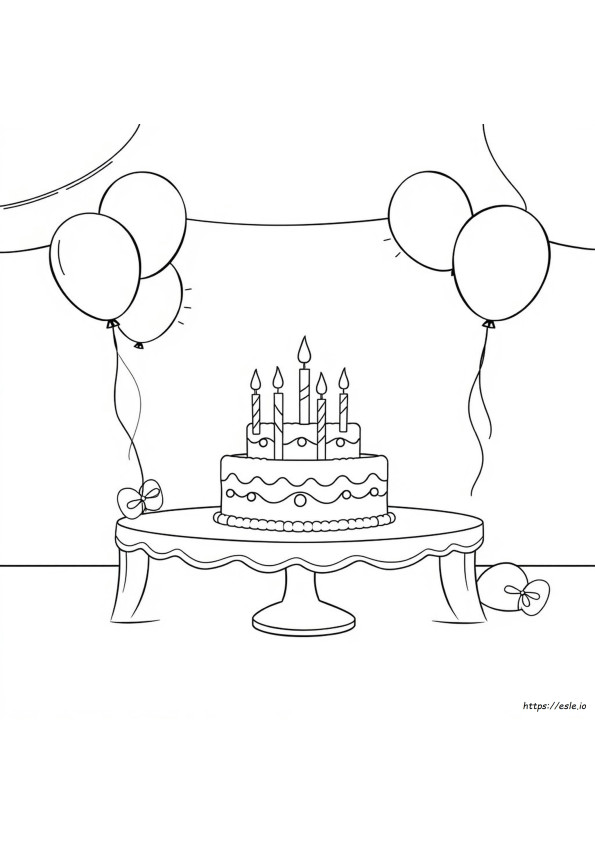 Free Birthday Coloring Pages To Print