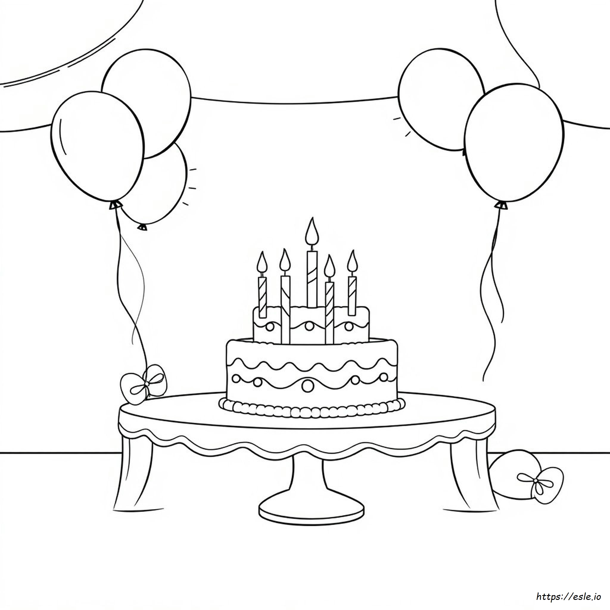 Disegni Di Compleanno Da Colorare E Stampare Gratis