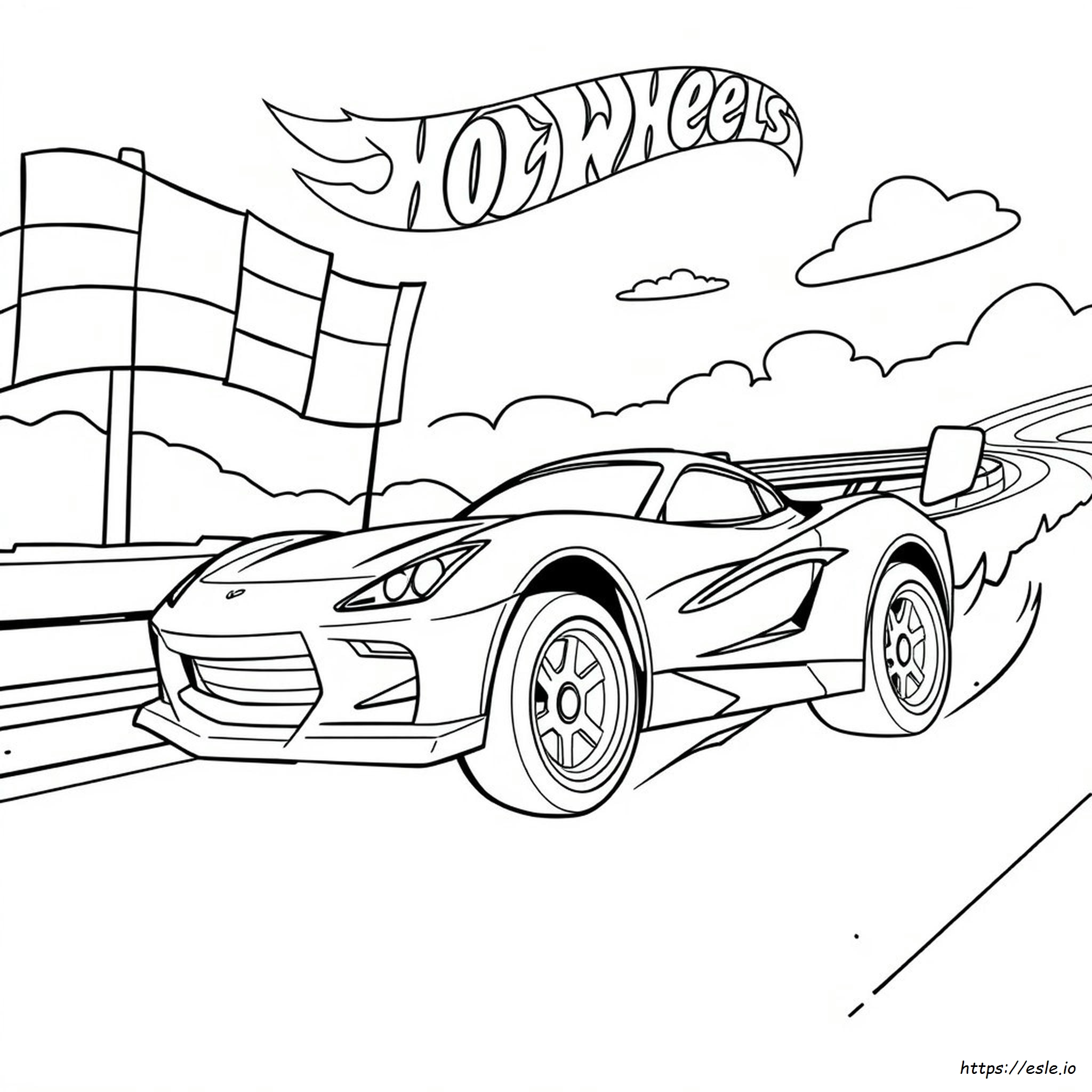 Hot Wheels Coloring Pages Pdf