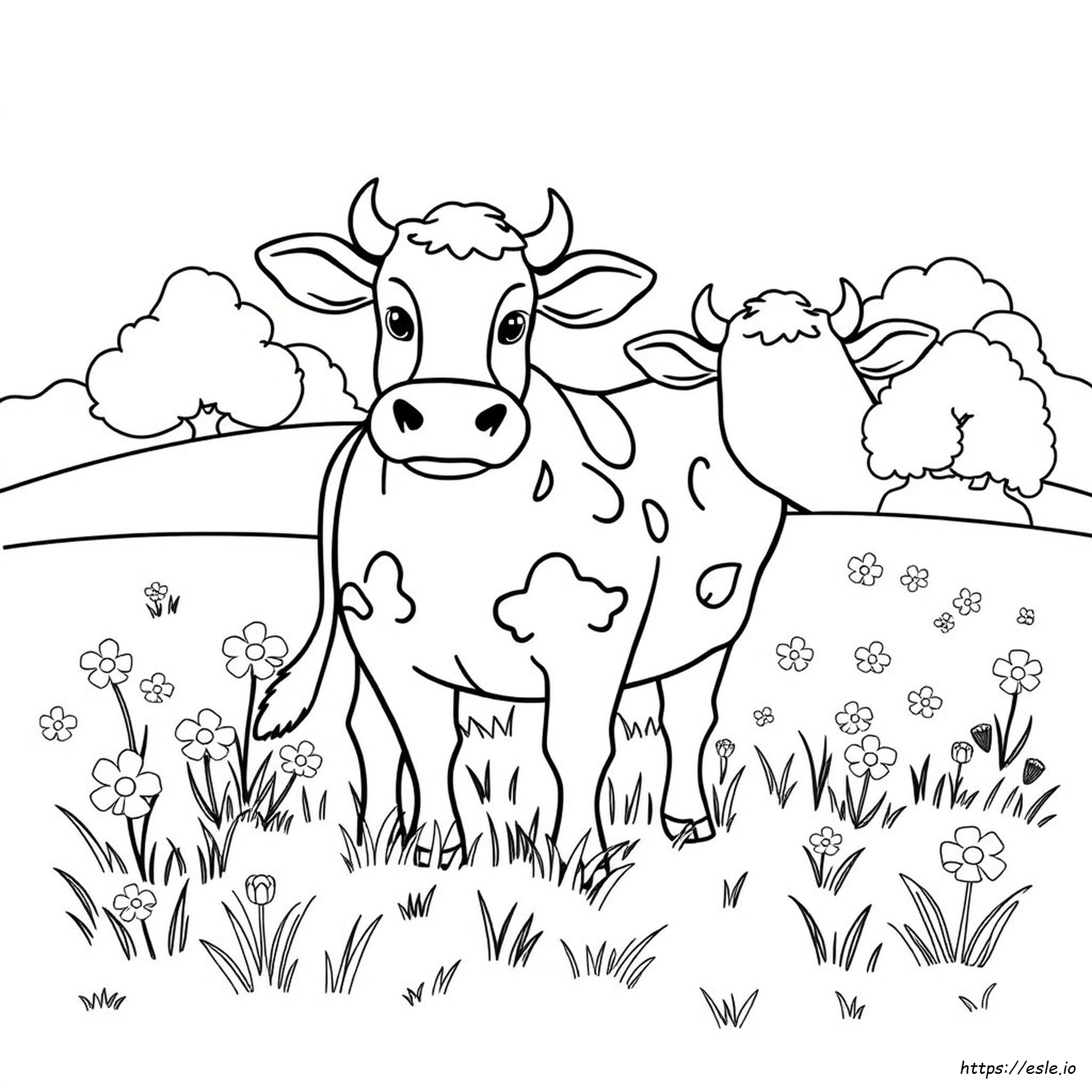 Cow Coloring Pages To Print