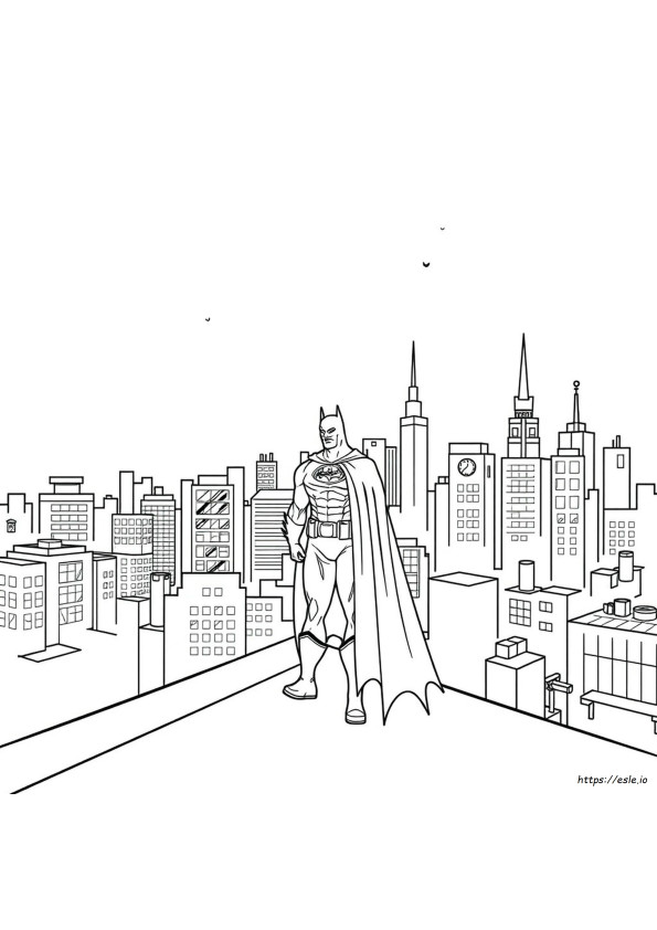 Batman Ausmalen