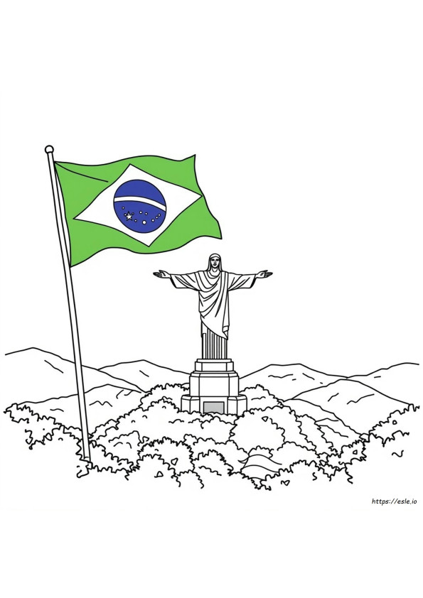 Brazylia Kolorowanki