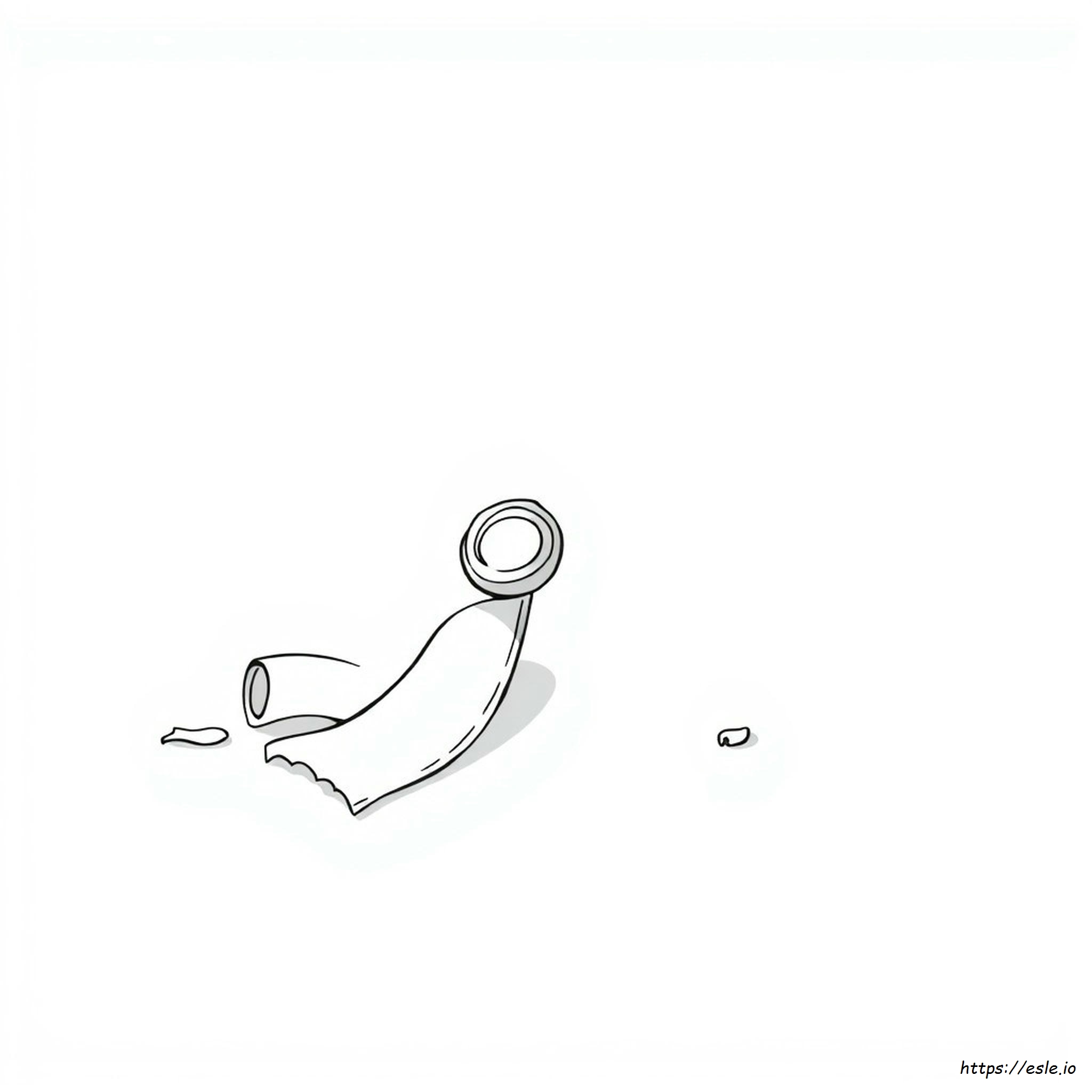 Coloring Picture Of Ribbon
