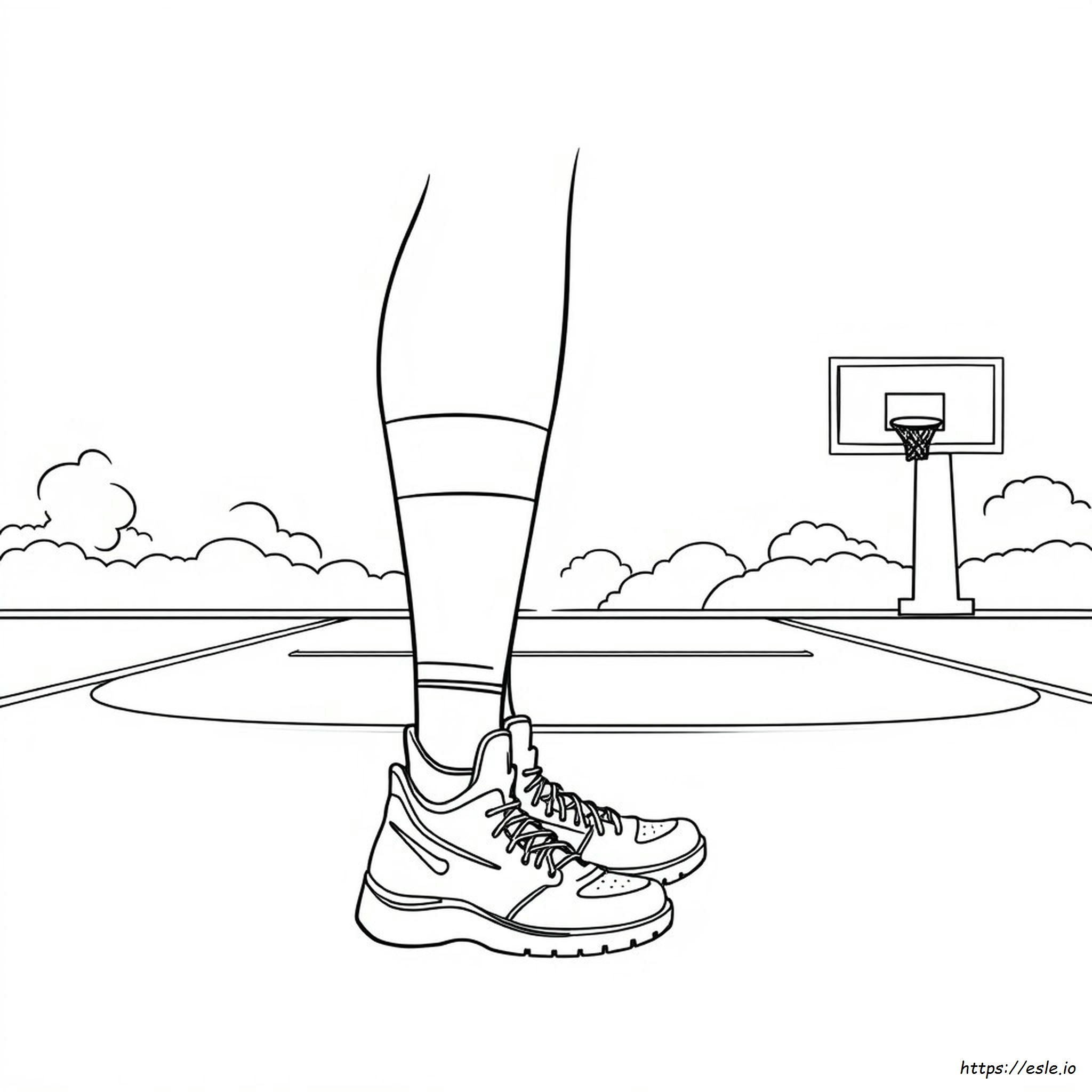 Lebron Shoes Coloring Pages