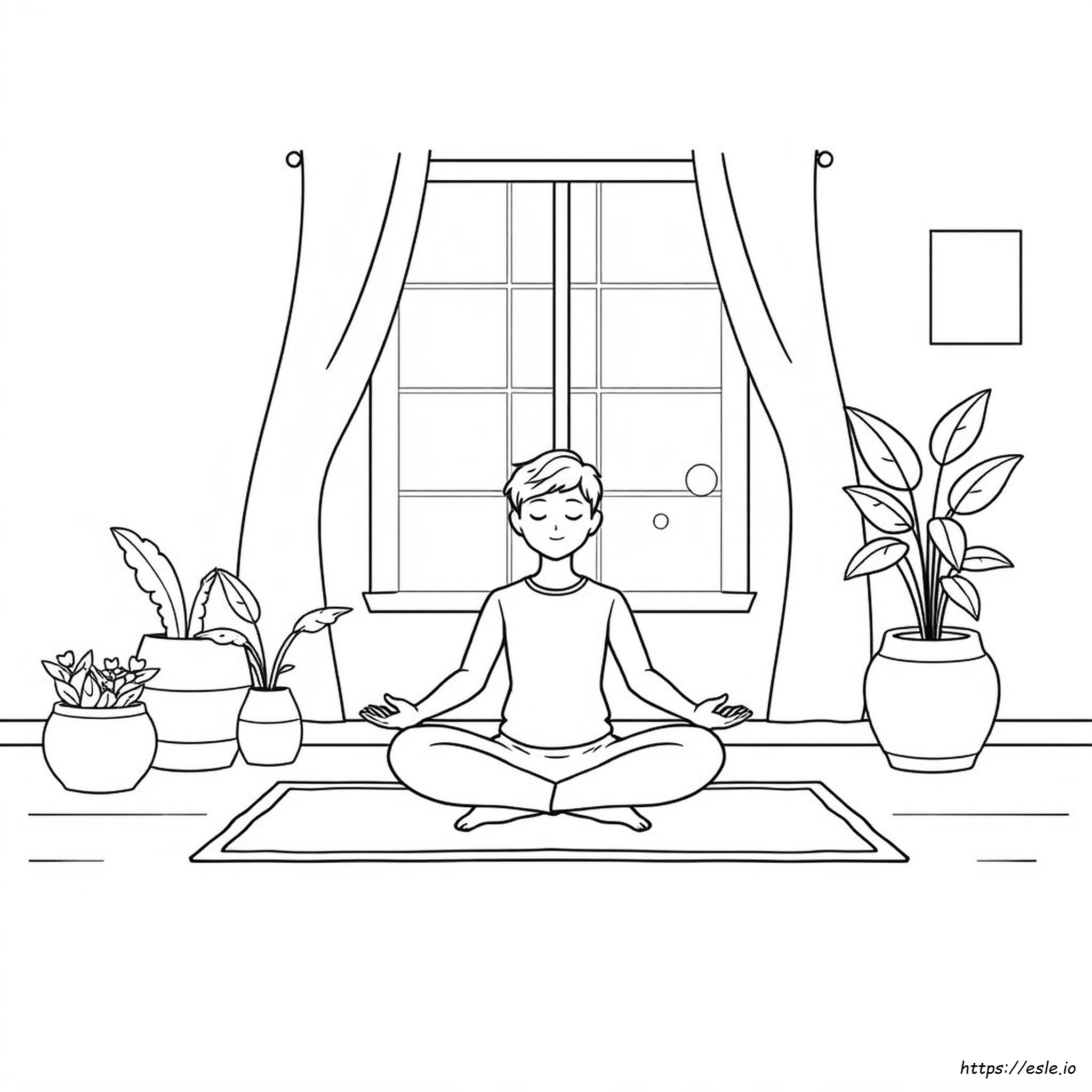 Free Printable Meditation Coloring Pages
