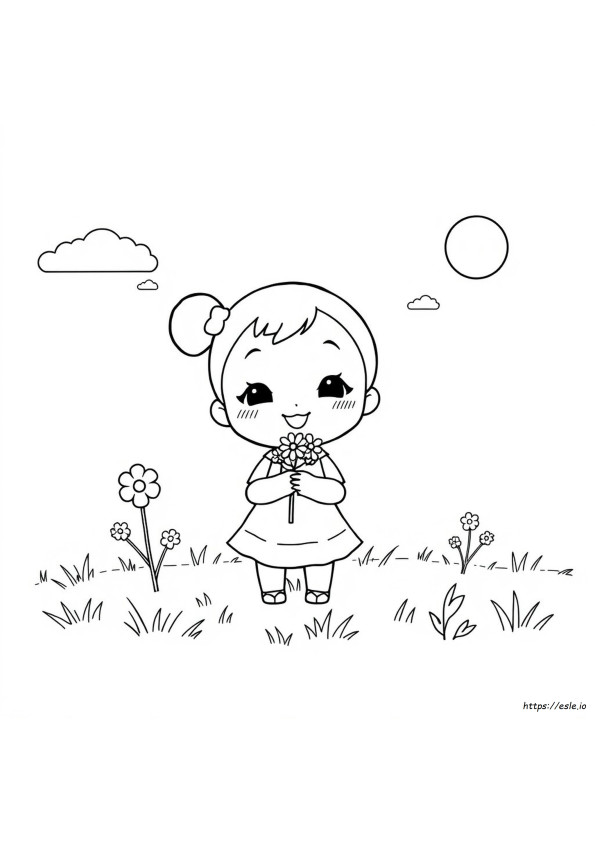 Coloriage Nezuko Chibi Dessin Facile De Nezuko Mignon À Imprimer