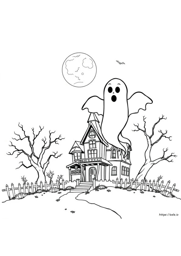 Pagini De Colorat De Halloween Dificile