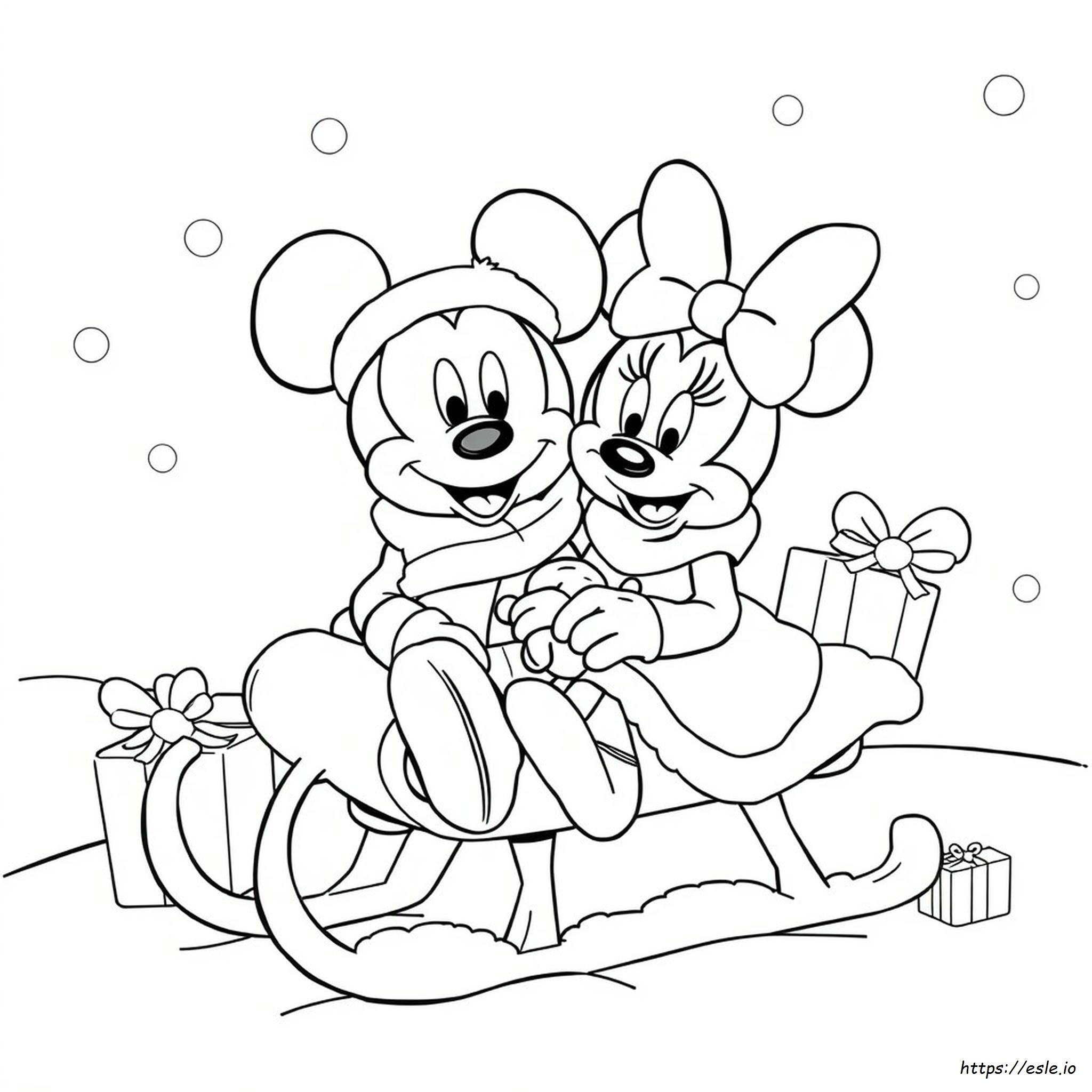 Pagine Da Colorare Disney Di Natale