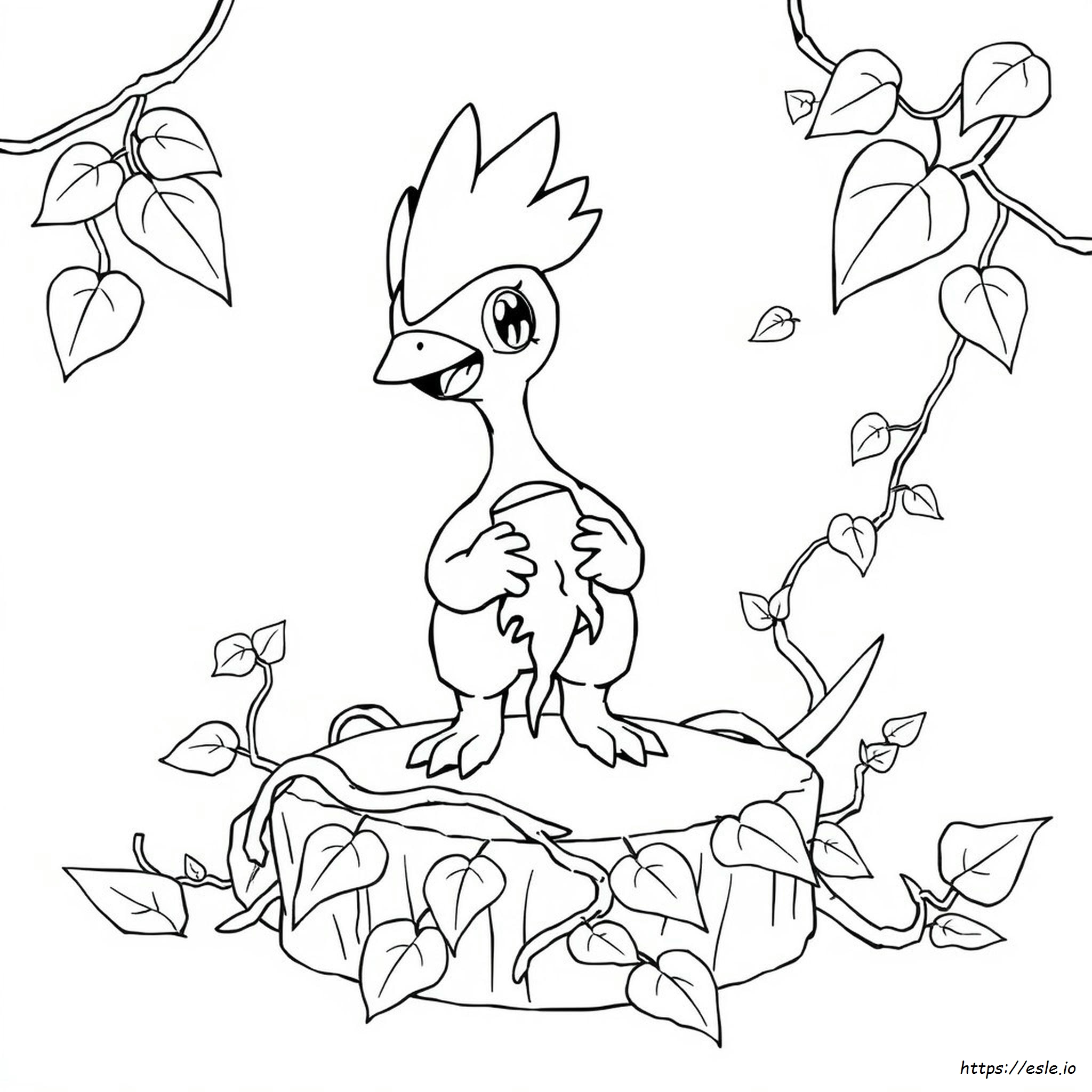 Victreebel Coloring Page