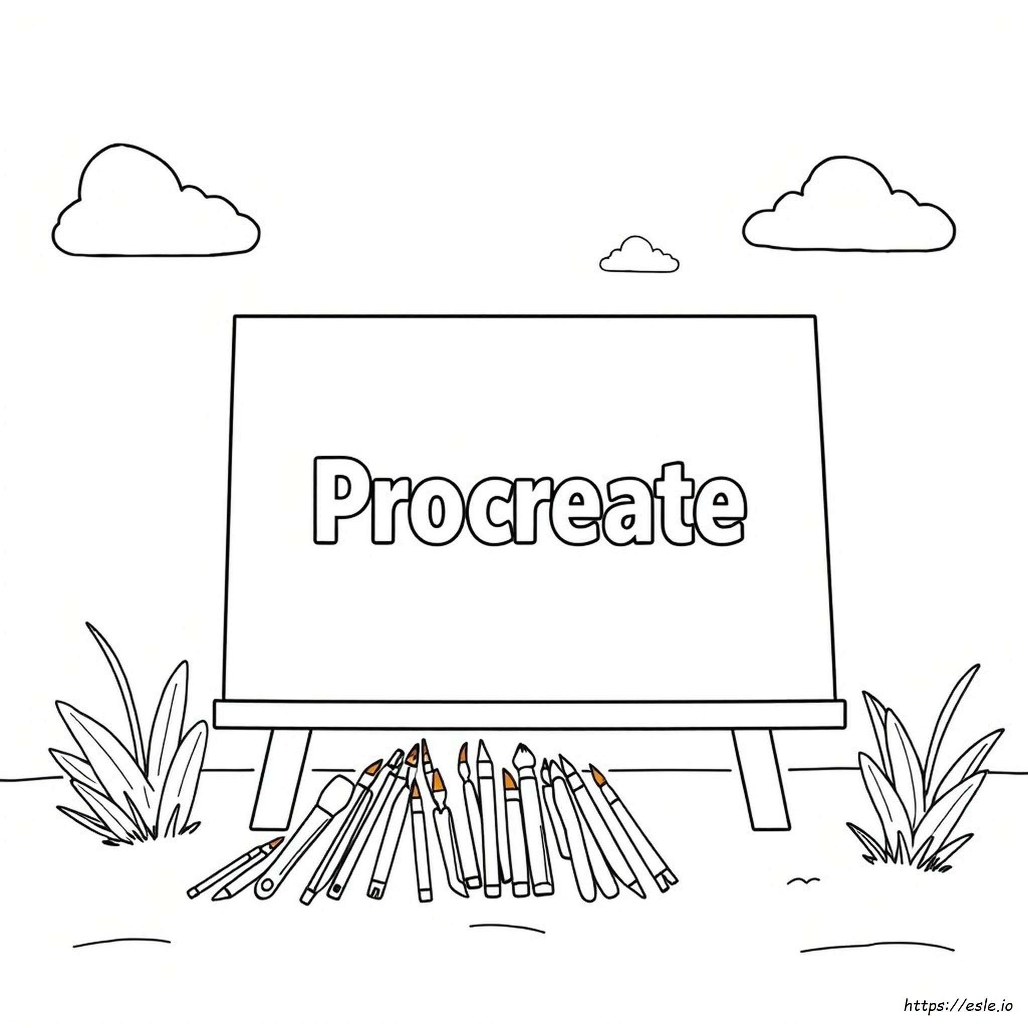 Halaman Mewarnai Procreate Dapat Diunduh Gratis Dalam Format Pdf