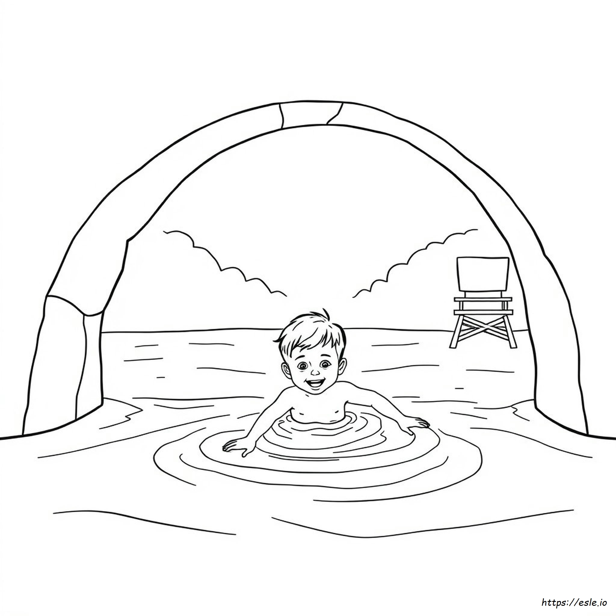 Disegni Da Colorare A Tema Nuoto
