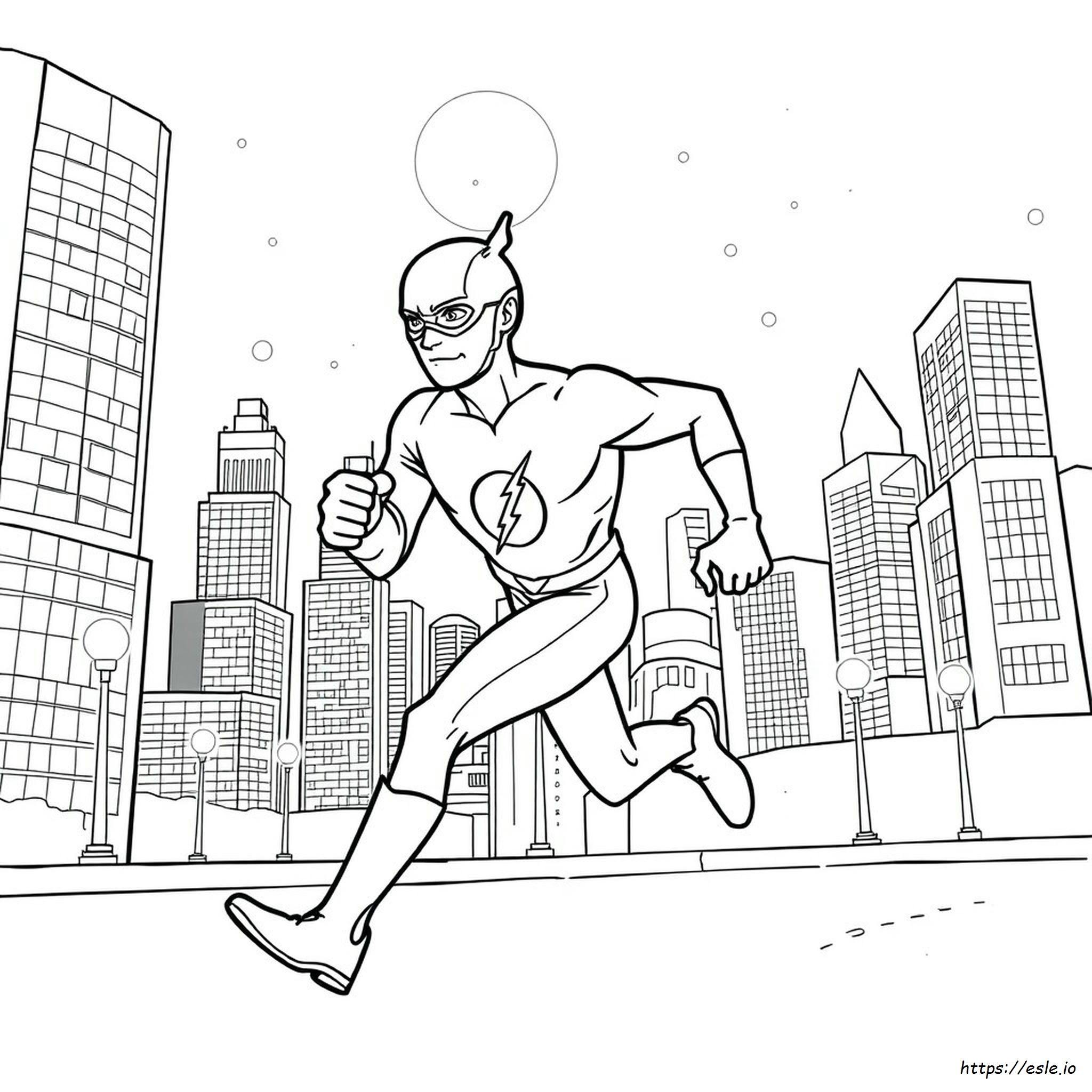 Disegni Da Colorare Di Flash