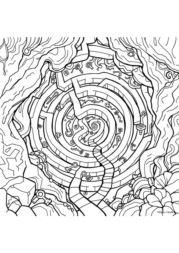 Complex Coloring Pages