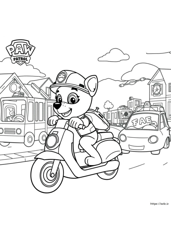Crayola Paw Patrol Coloring Pages
