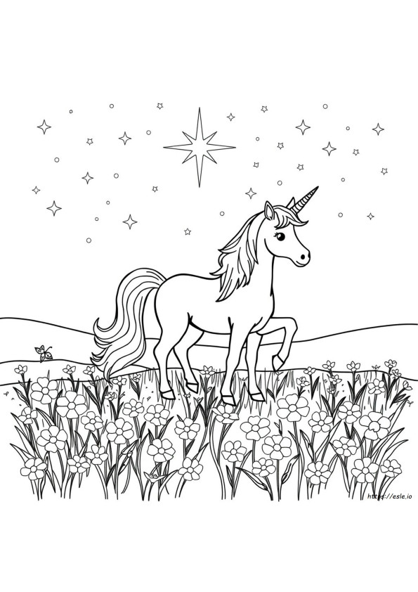 Unicorn Coloring Pages Printable Pdf