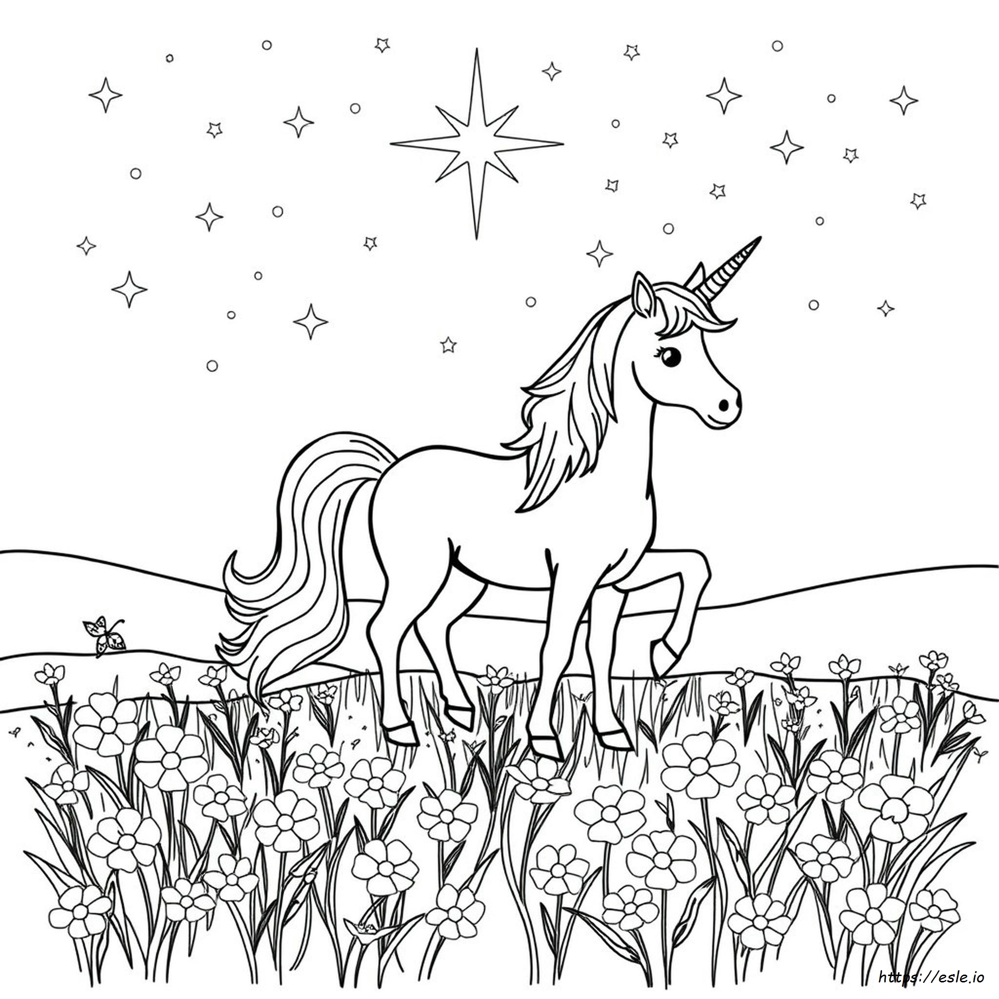 Kuda Unicorn Gambar Mewarnai Pdf Dapat Dicetak