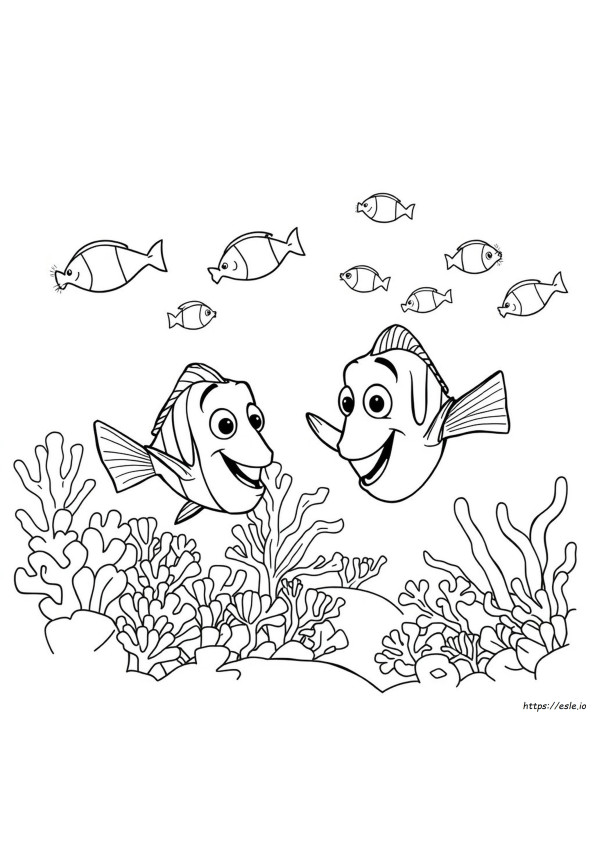 Kolorowanki Z Nemo