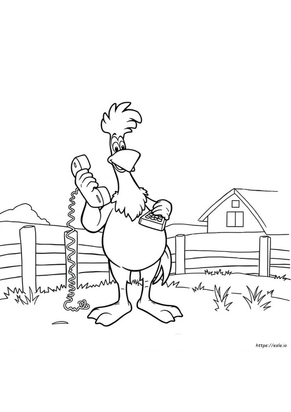 Foghorn Leghorn Coloring Pages
