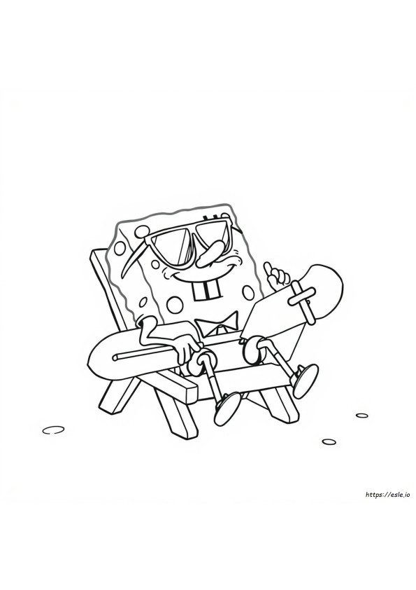 Spongebob Stoner Ausmalbilder