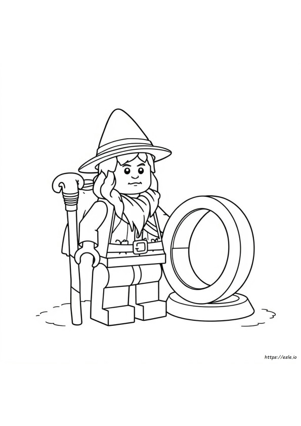 Kolorowanki Lego Hobbit Do Druku