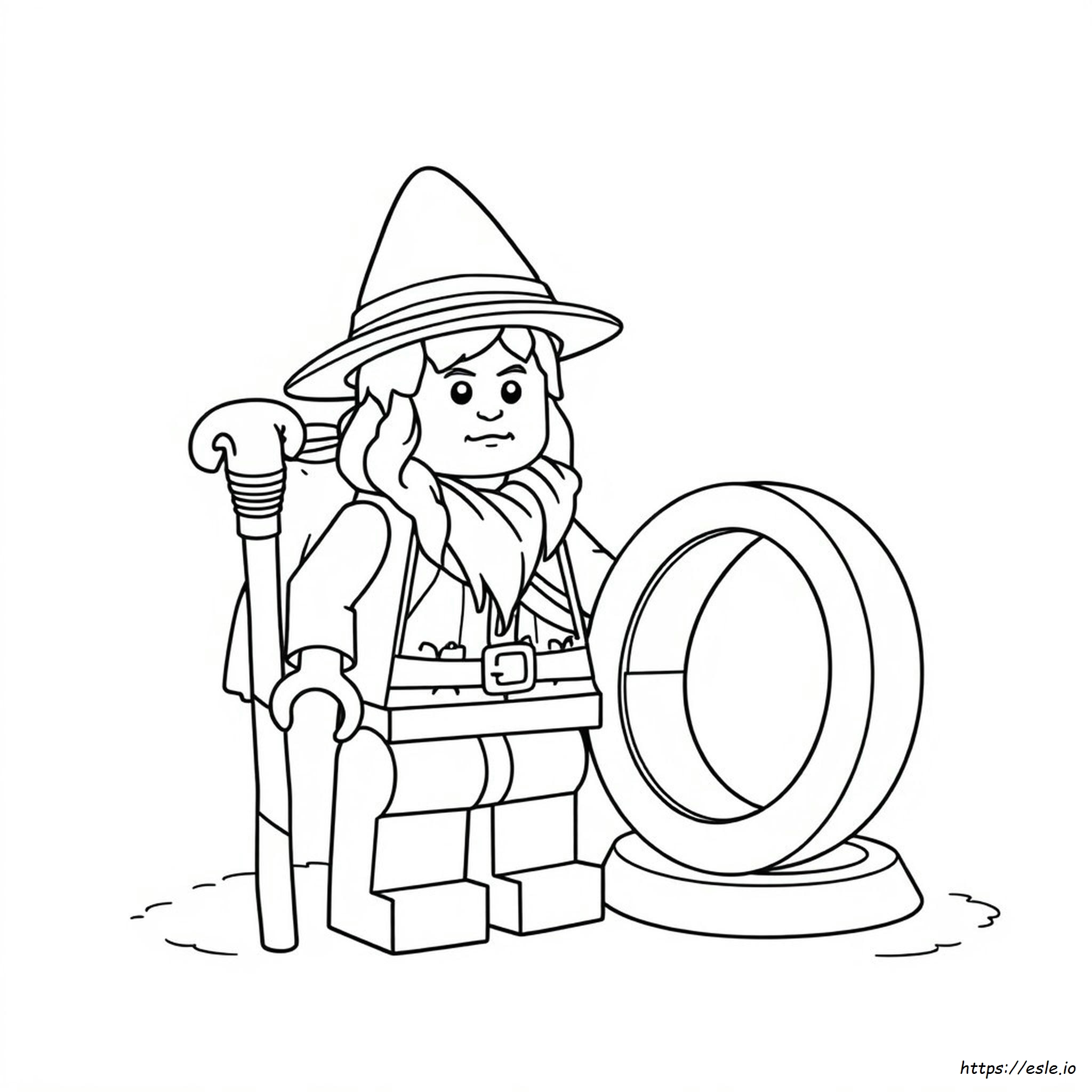 Lego The Hobbit Gambar Mewarnai