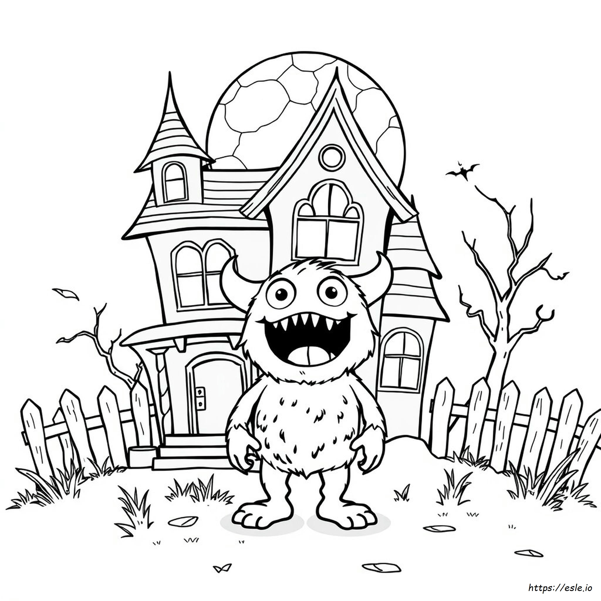 Mamee Monster Colouring Pages