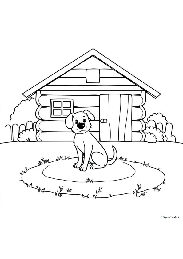 Dog Colouring Images