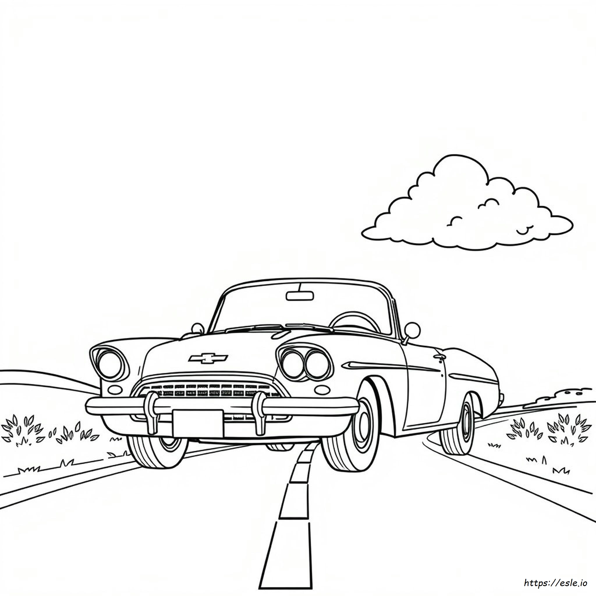 Chevrolet Colouring Pages