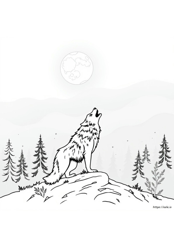 Werwolf Ausmalbilder