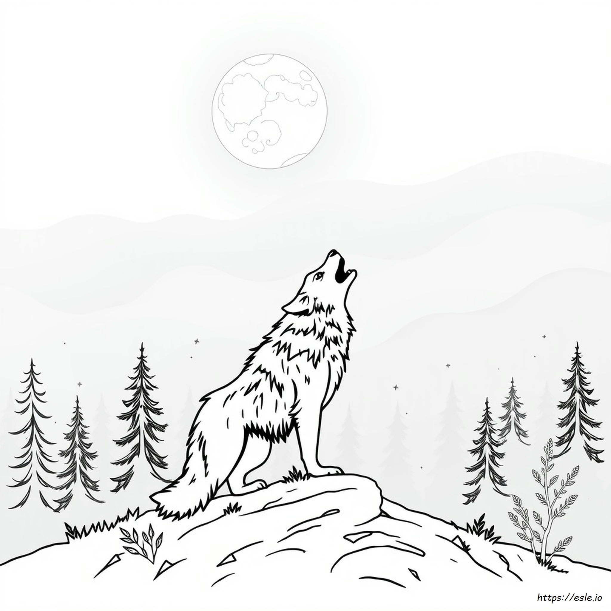 Wearwolf Coloring Pages