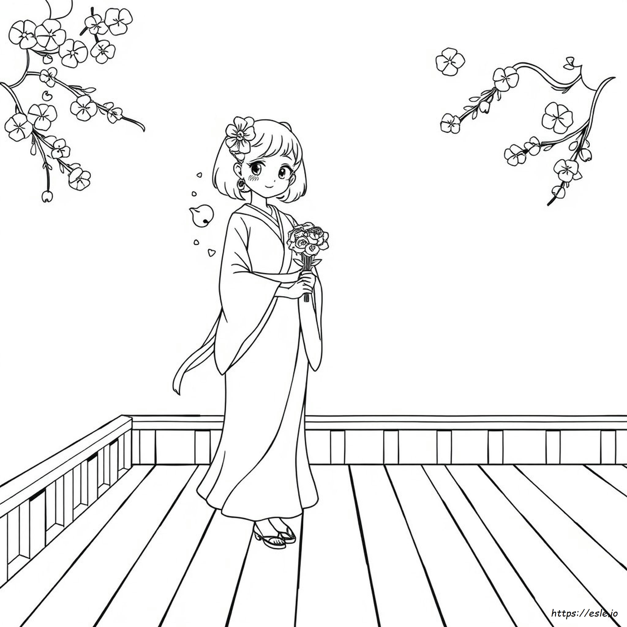 Kanao Gambar Mewarnai