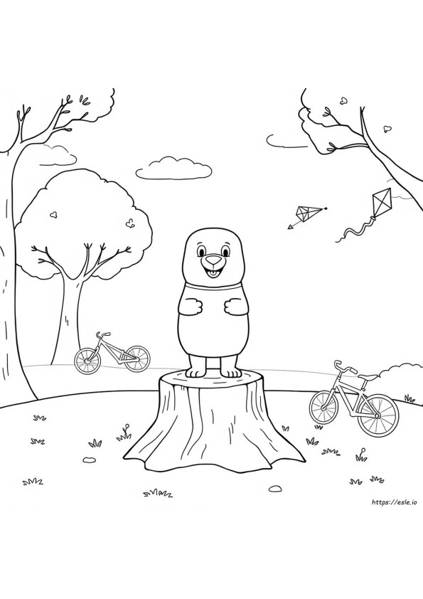 Hey Duggee Kleurplaten