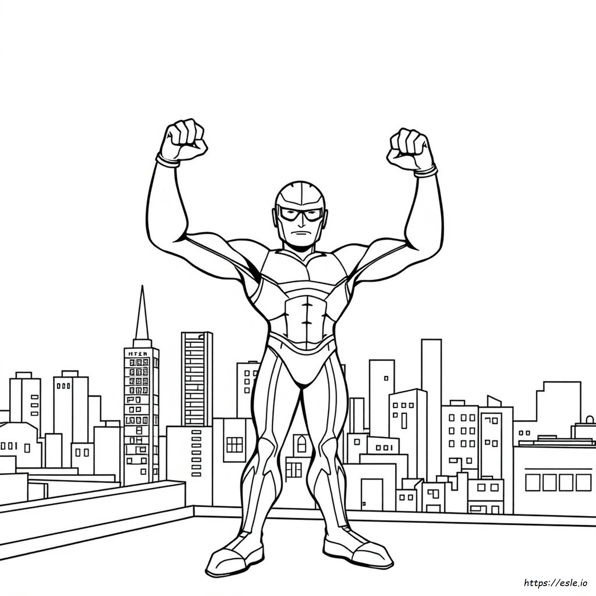 Plastic Man Gambar Mewarnai