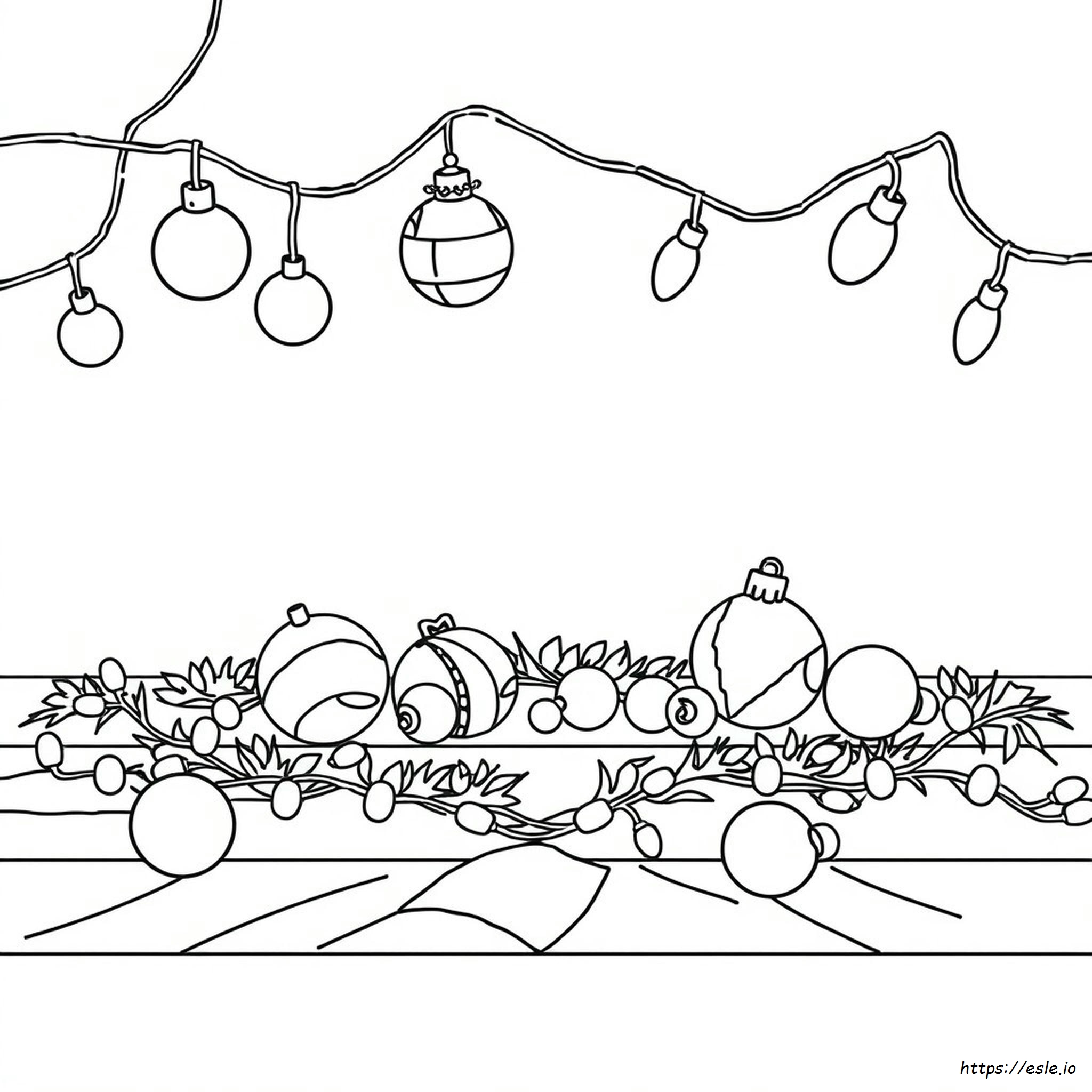 Christmas Mosaic Coloring