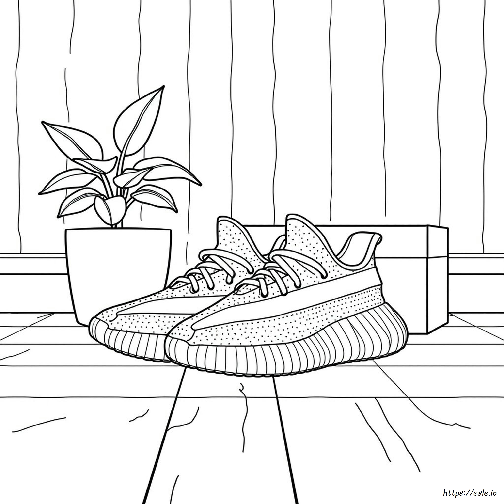 Yeezy Boost 350 Para Colorear