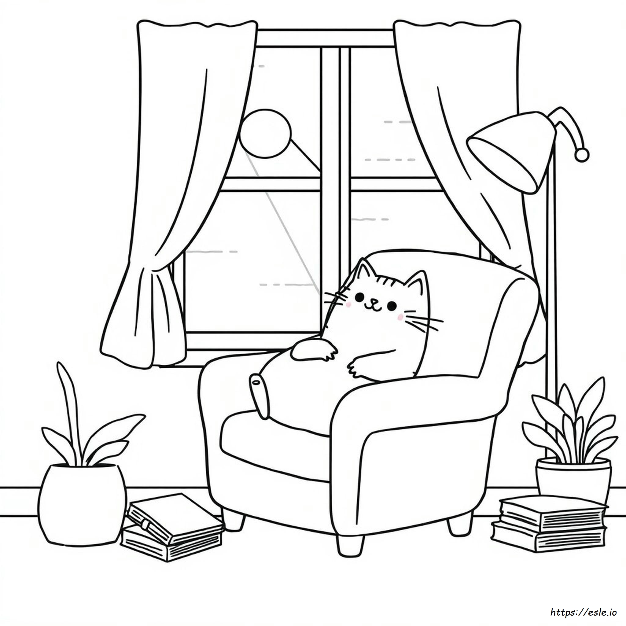 Pusheen Cat Coloring Pages Printable