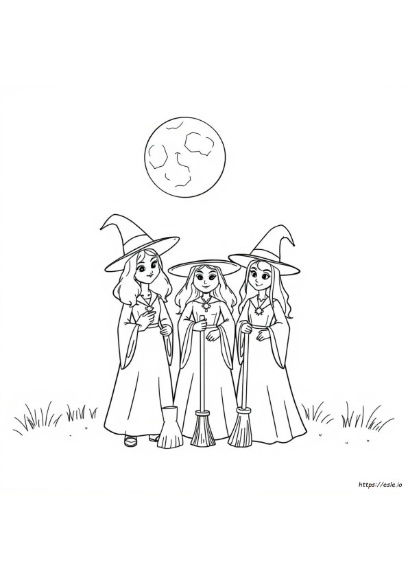 Pocus Halloween Värityskuva Sandersonin Sisarukset Hocus Pocus Värityskuvat