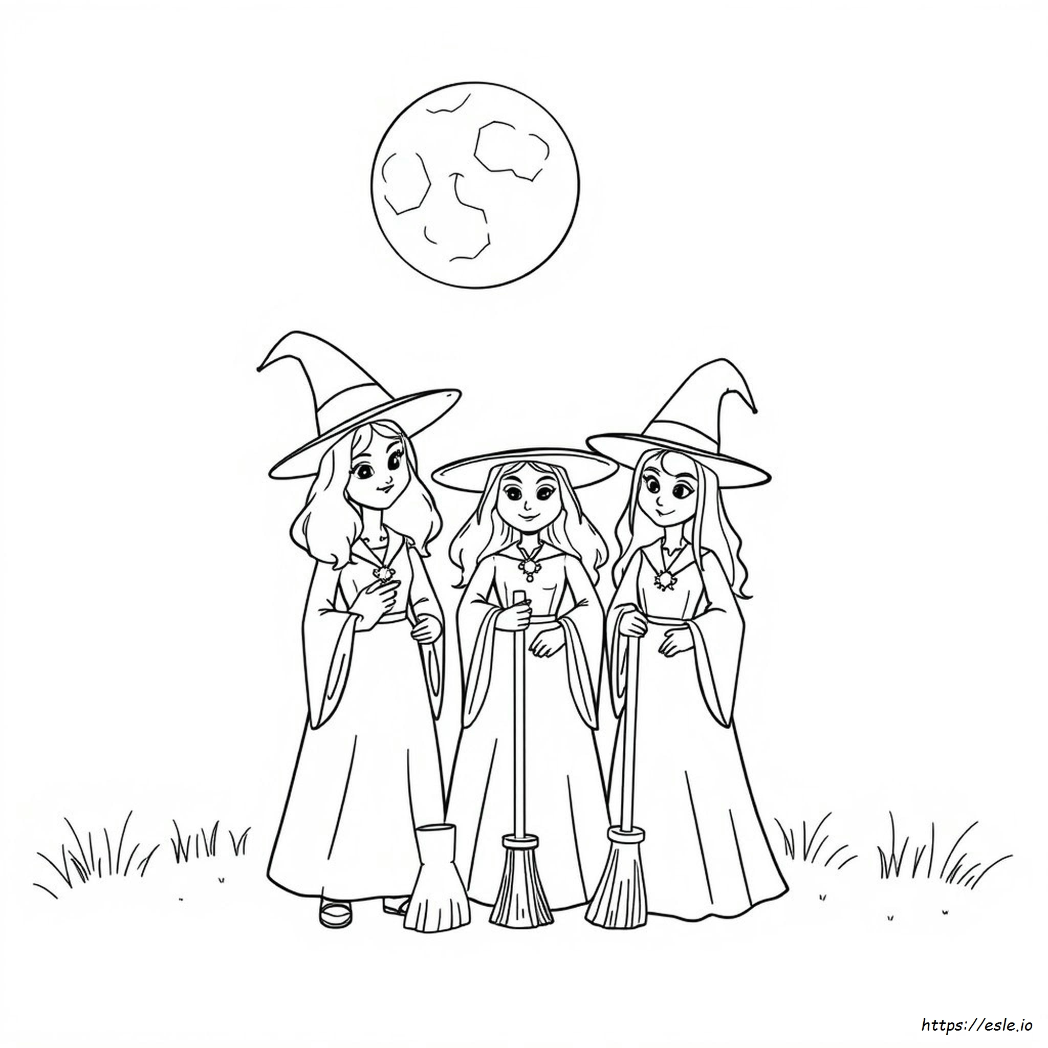 Pocus Halloween Coloring Sanderson Sisters Hocus Pocus Coloring Pages