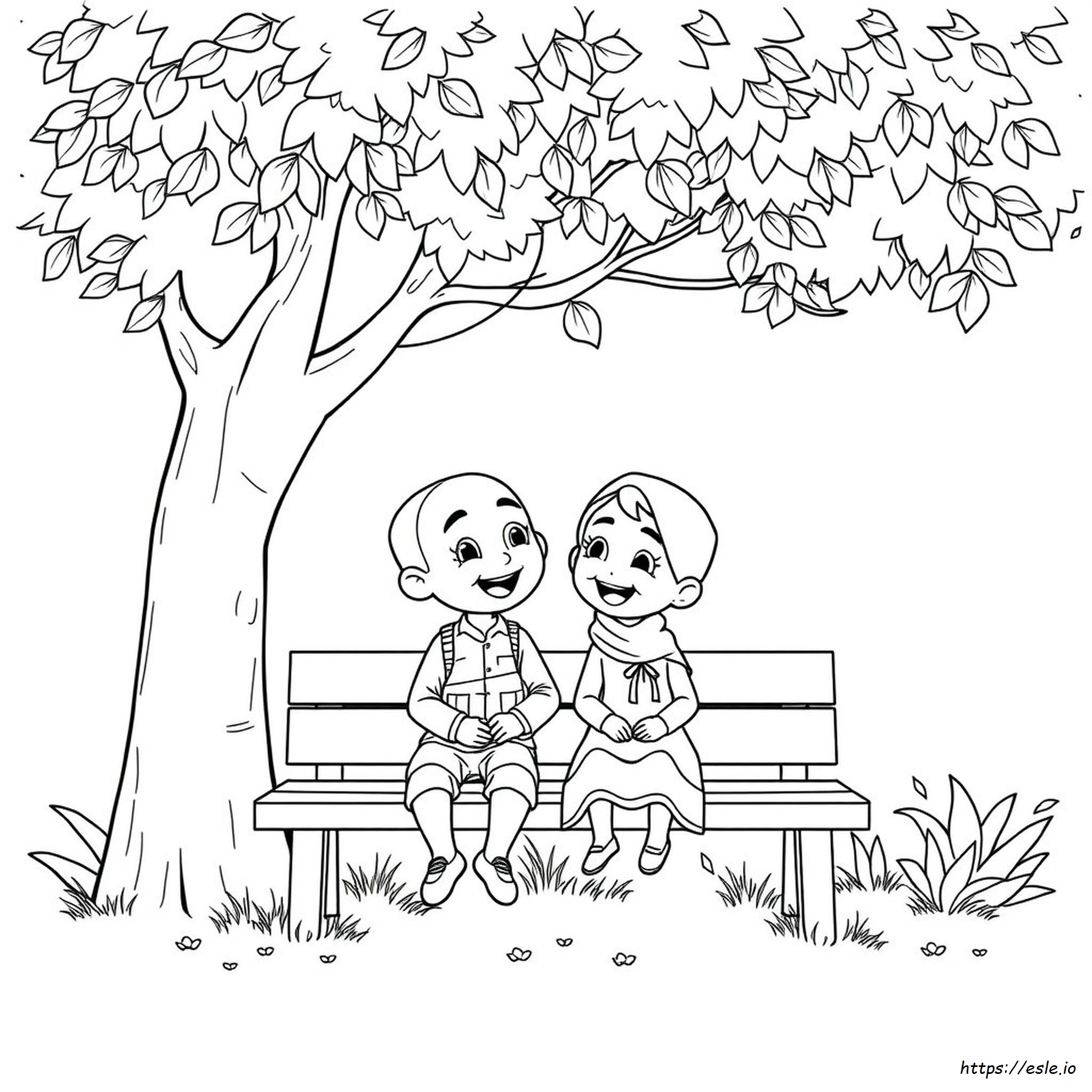 Mewarna Upin Ipin Coloring Pages