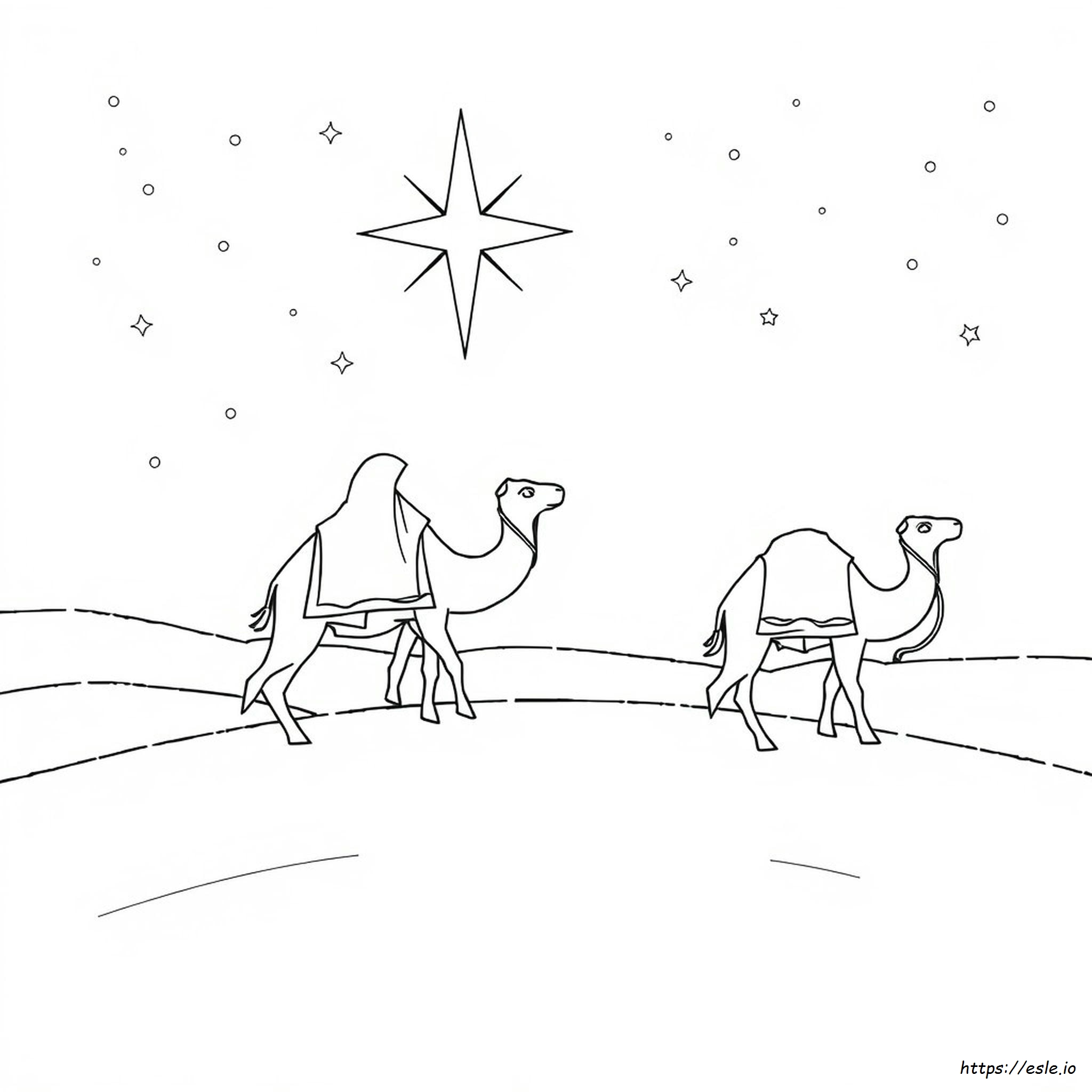 Betlehem Coloring Page