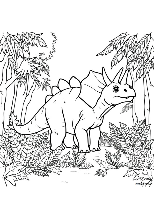 Pachyrhinosaurus Värityskuvat