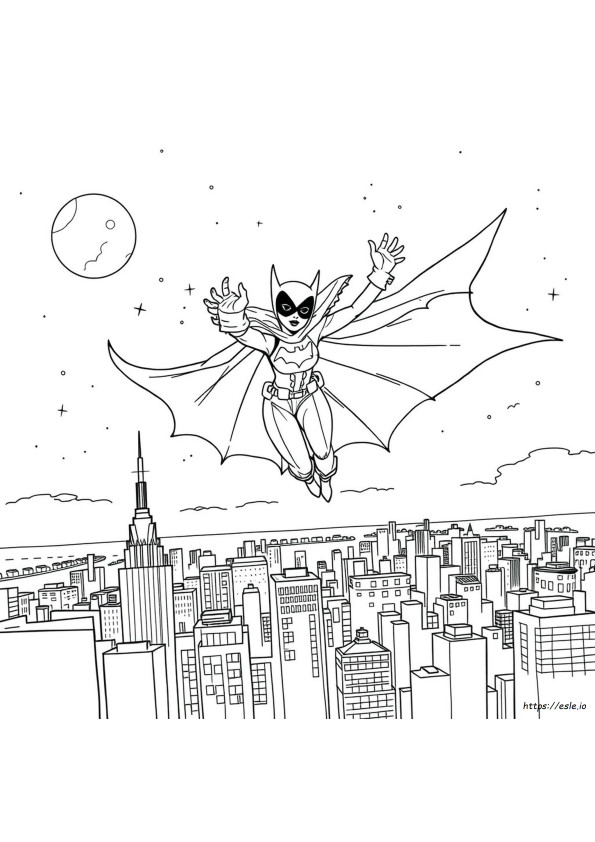 Batwoman Coloring Pages