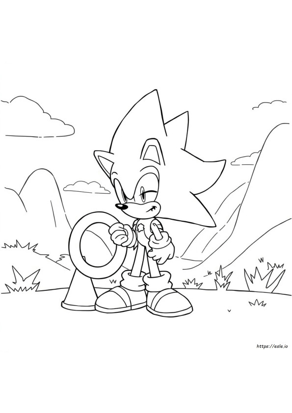 Sonic Coloring Sheets To Print