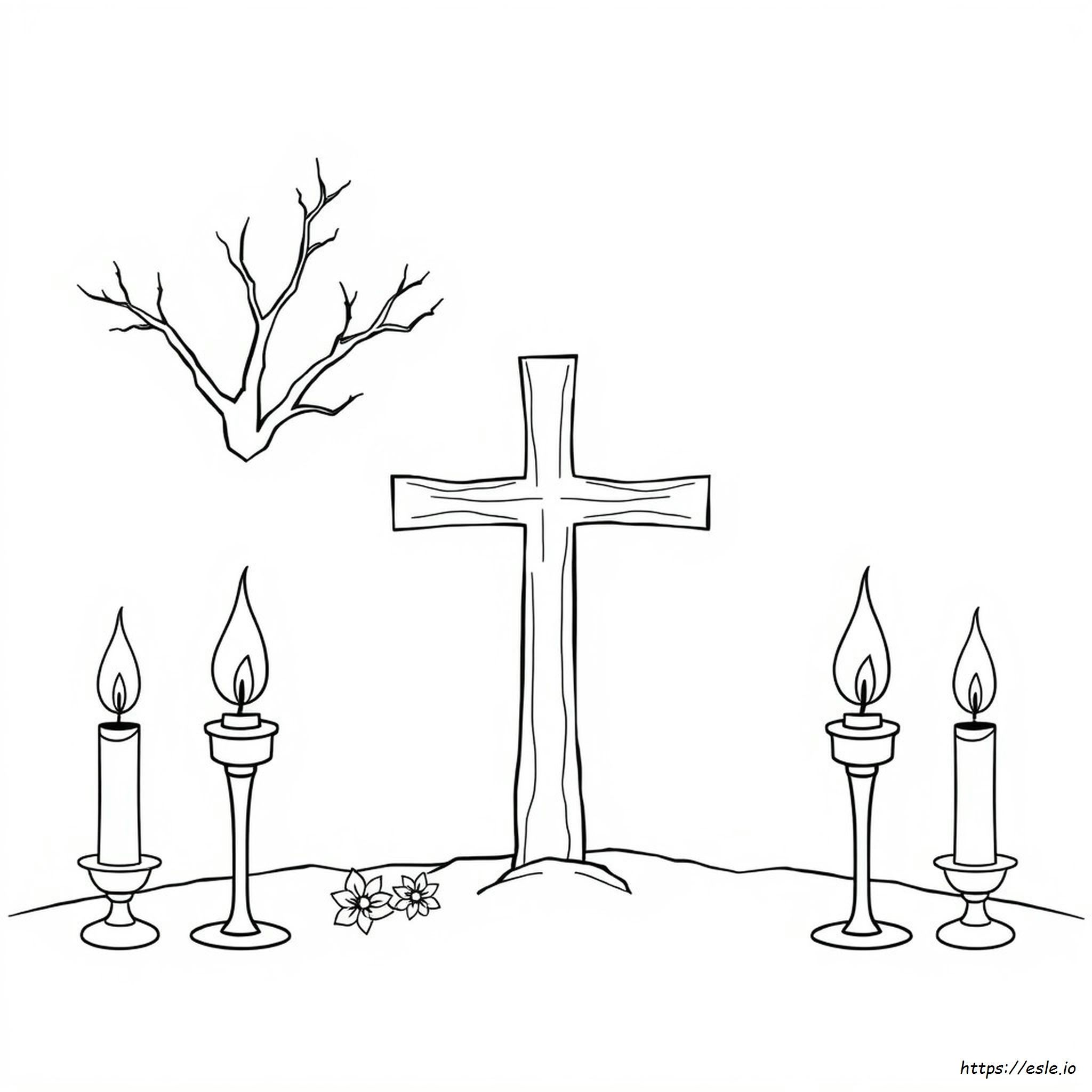 Vastenkalender Kleurplaat kleurplaat