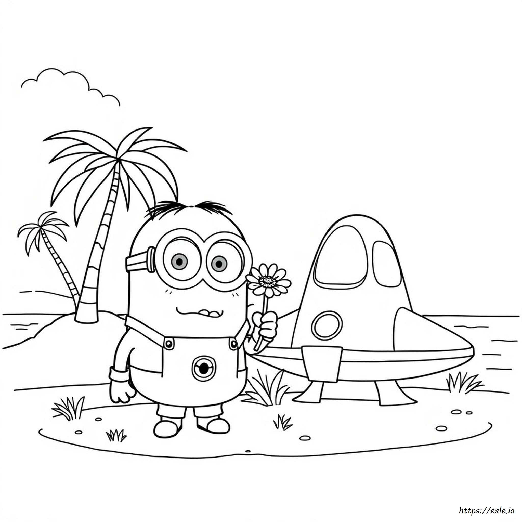 Bob Minion Colouring